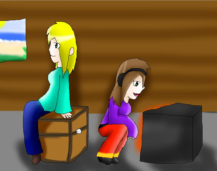Minecraft Sisters By DaisyWarrior On DeviantArt