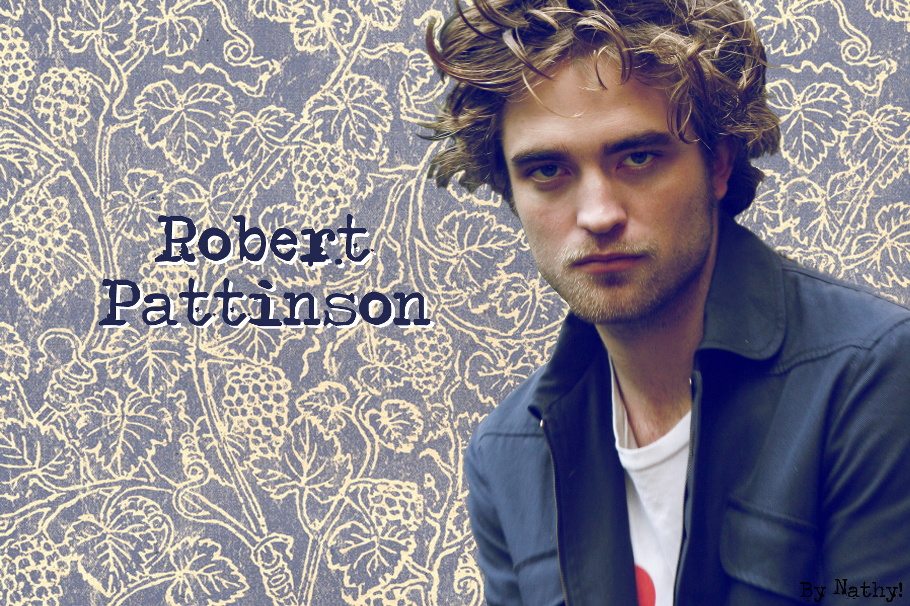 Robert Pattinson in Blue