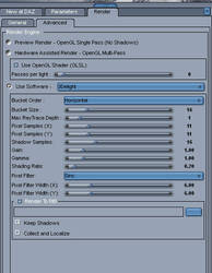 Daz Studio 3 render settings