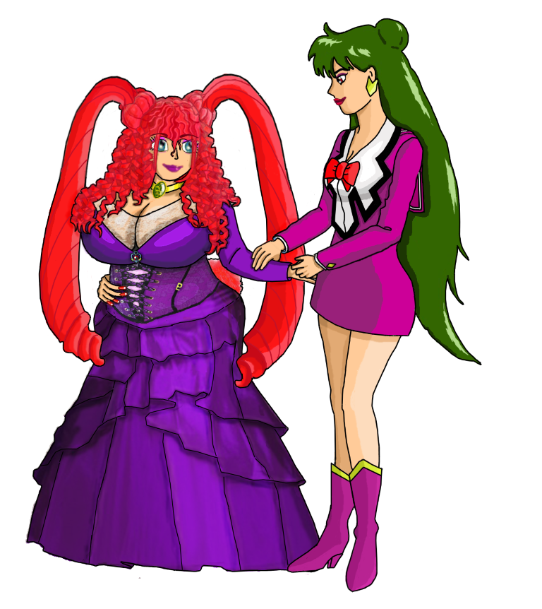 Strained Harmony: Setsuna and her Big Bunny Ranma by sunny-temple