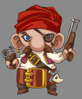 Gnome pirate color test