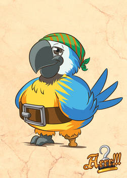 Arrr!!! - Lucky Charm Parrot