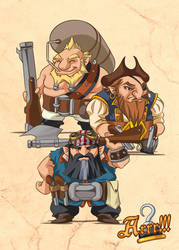 Arrr!!! - Dwarven buccaneers