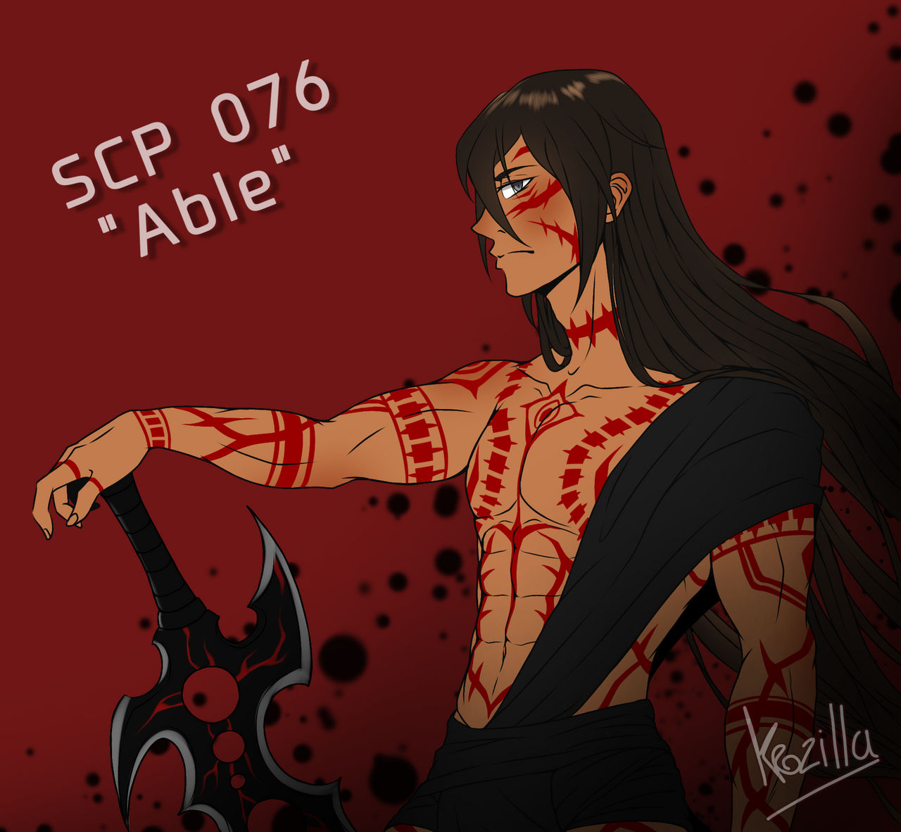 SCPTober day 7, SCP-076: Abel/Able I've done some fanarts lately