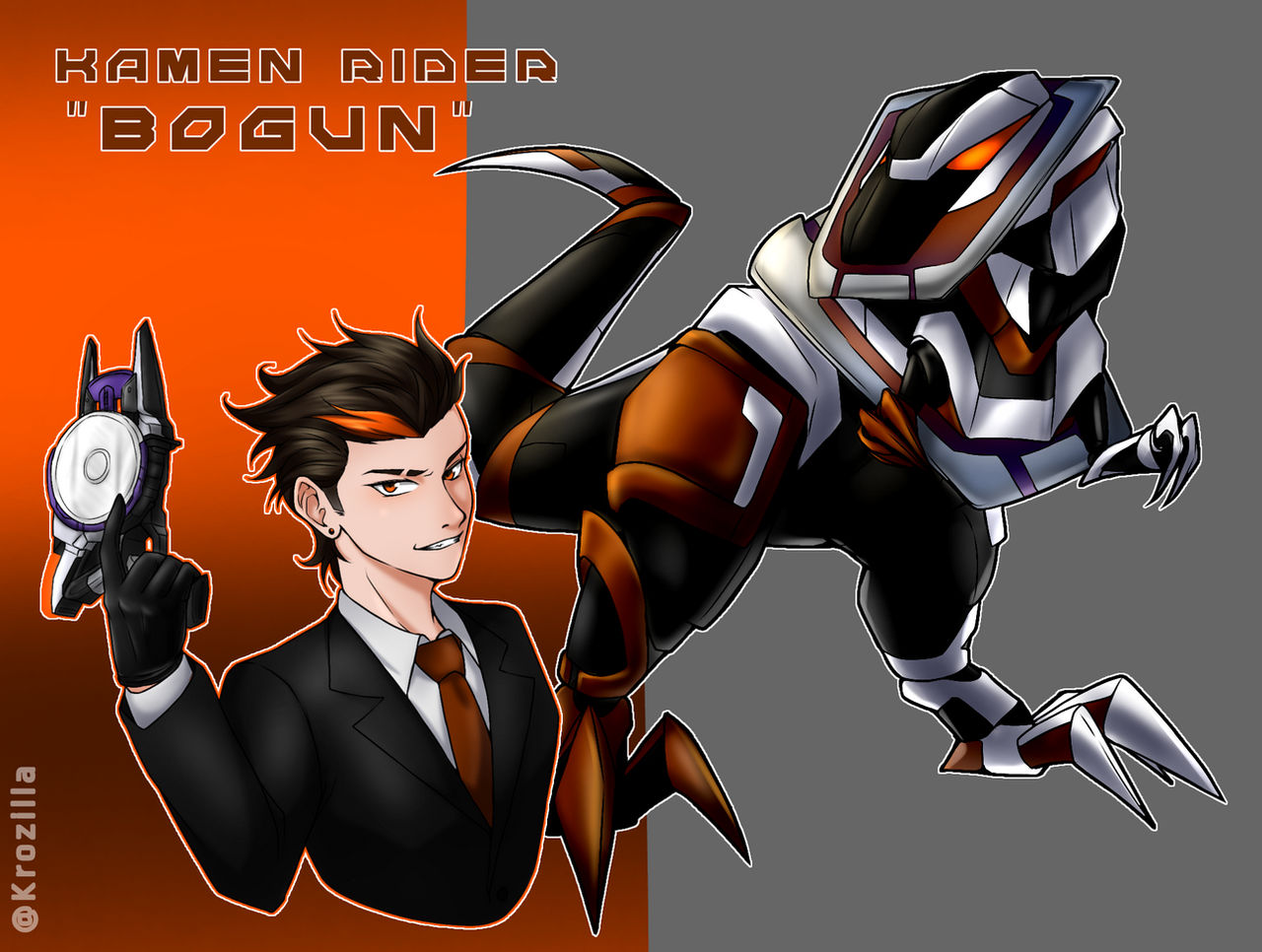 Bogun System Kamen Rider Bogun (OC) by Krozilla on DeviantArt