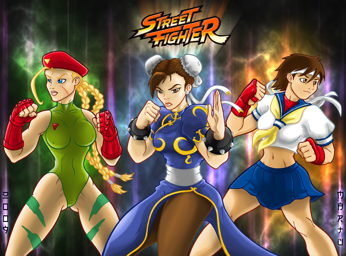 Street Fighter girls