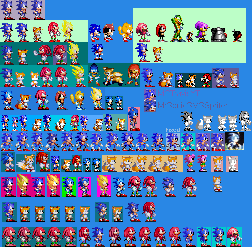 Pixilart - sonic cd sprites by atobin0002