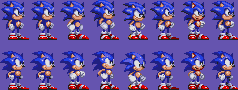 Sonic 3 sprite test - Volkoved - Folioscope