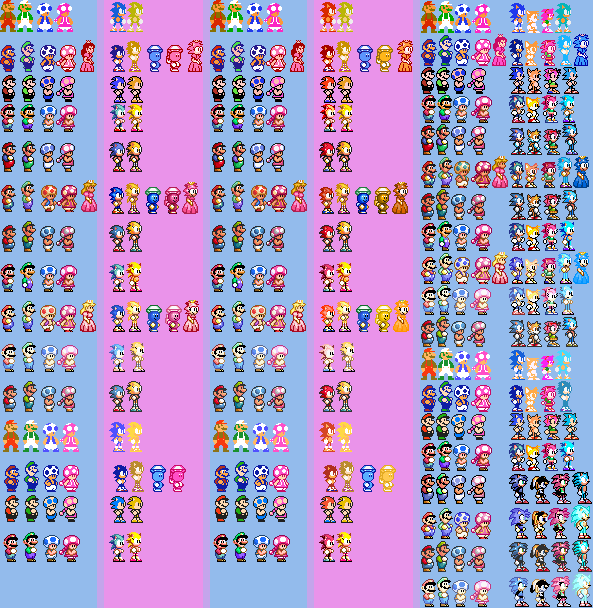 Everyone in Mario Styles 5 by Abbysek on DeviantArt