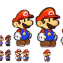 The Entire Paper Mario Comparison and Evolution 2
