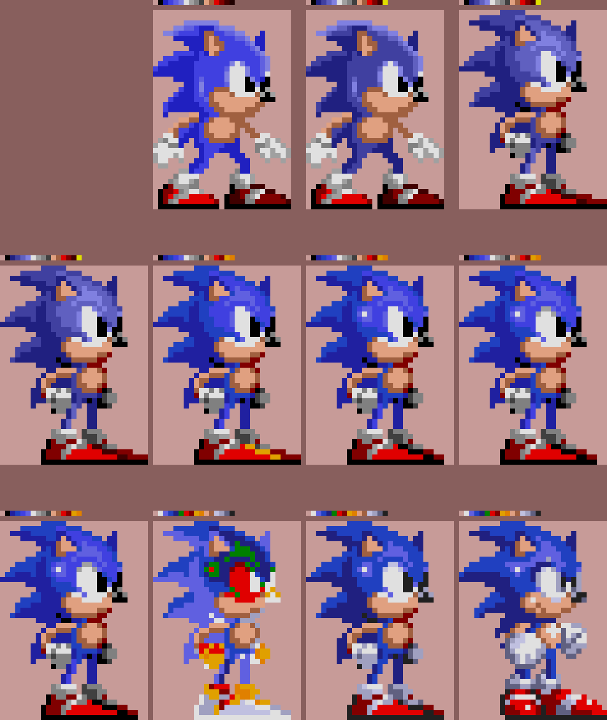 Sonic 1 Next Level updated sprites by LeroyUrocyon on DeviantArt