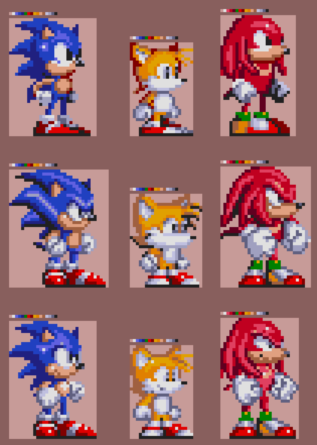 Nxxzx1468's Sonic 3 Prototype JP Edition Sprites by Abbysek on