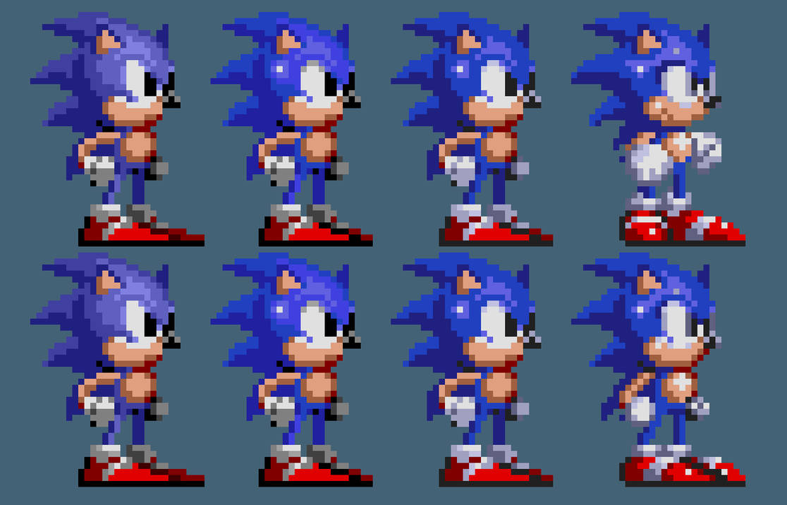 Sonic 3 but I messed with the sprite — Weasyl