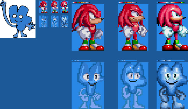 Bfb Prototype BFB four in Sonic Genesis Styles (S3P Prototype, S by Abbysek on DeviantArt