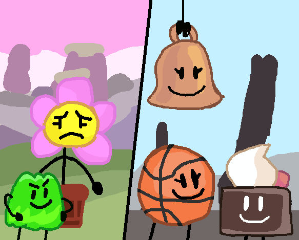 Two Splitted BfBFDI Recent Shows as BfBFB and BFDI by Abbysek on DeviantArt