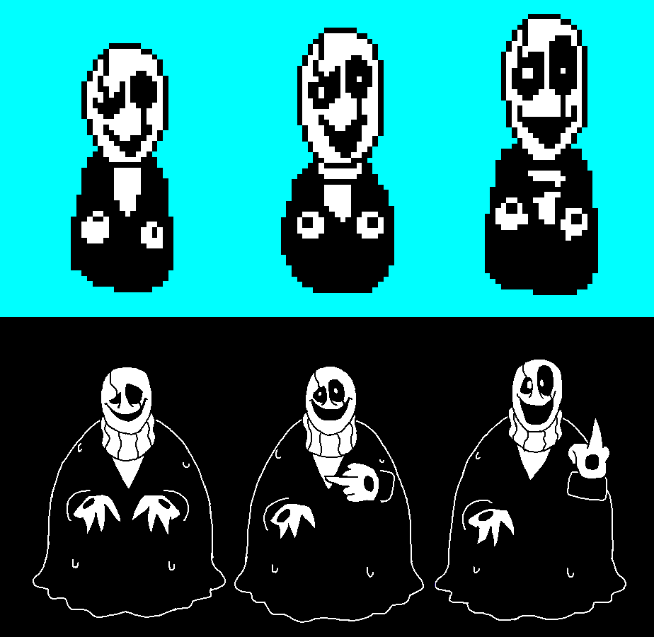 Gaster Sprite 2 Gaster Sprite 2