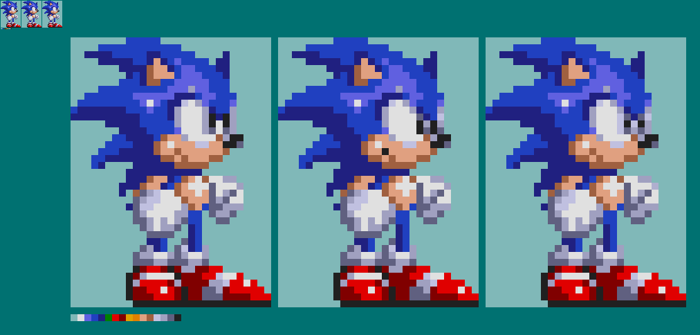 sonic 3 prototype sprites extended by enzogames29 on DeviantArt