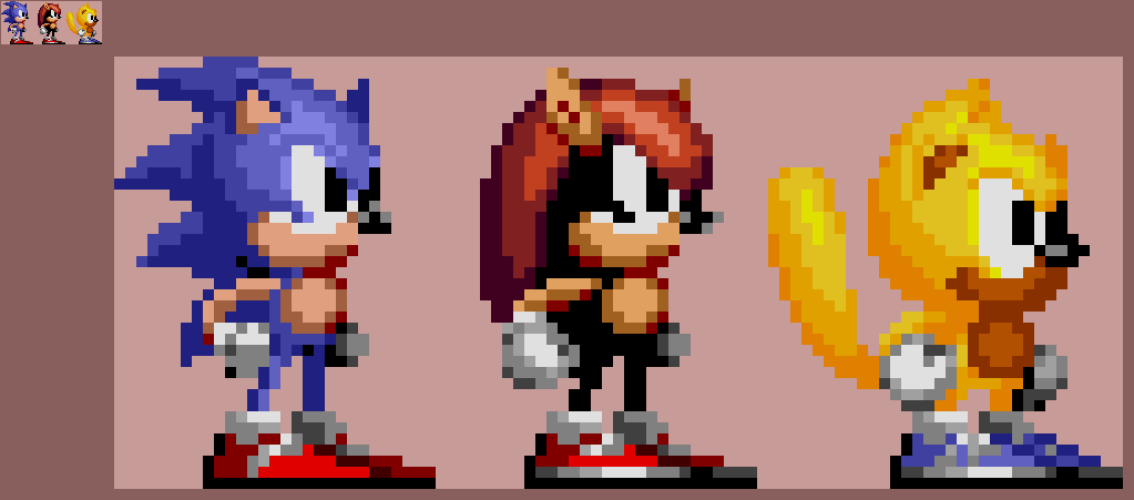 Sonic 2 SMS - Mighty the Armadillo by PixelMarioXP on DeviantArt