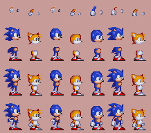 Nxxzx1468's Sonic 3 Prototype JP Edition Sprites by Abbysek on