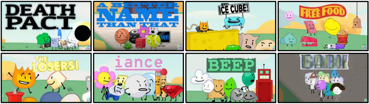 Bfb Assembly BFB Teams at one collage by Abbysek on DeviantArt