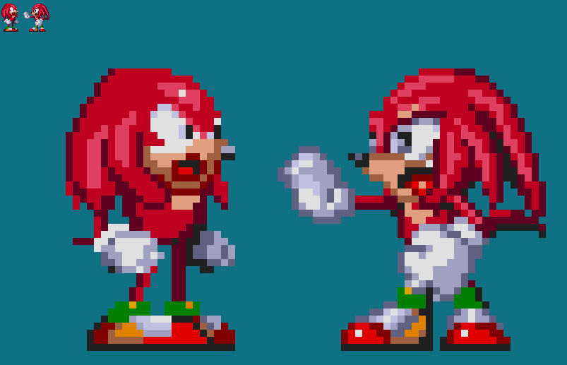 Sonic 3 Prototype - Knuckles meets another Knuckle by Abbysek on DeviantArt