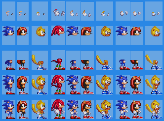 Nxxzx1468's Sonic 3 Prototype JP Edition Sprites by Abbysek on