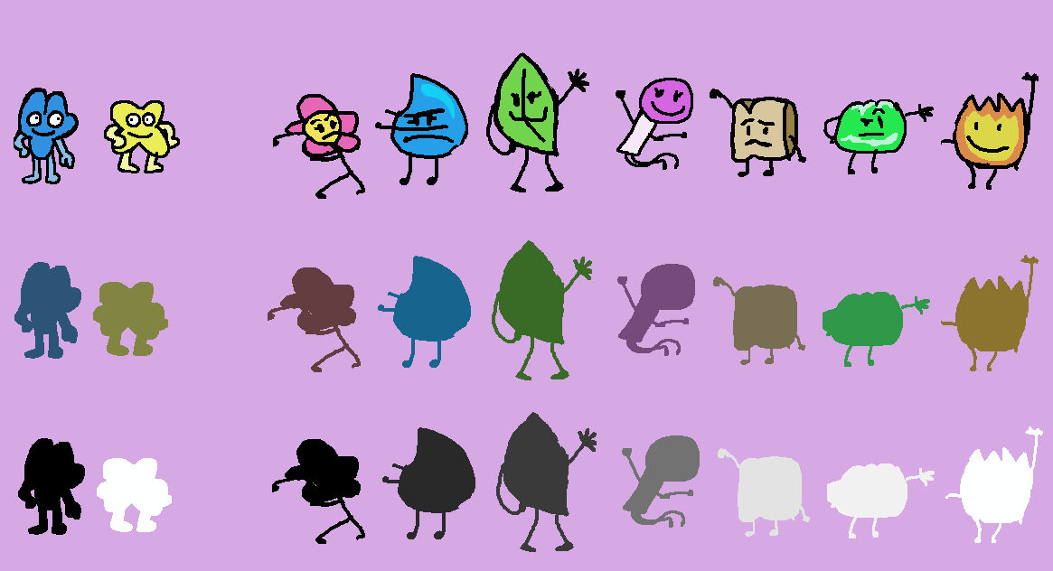 Custom Bfb Base BFB Custom Contestant Teams (6 feet social distanc by Abbysek on DeviantArt
