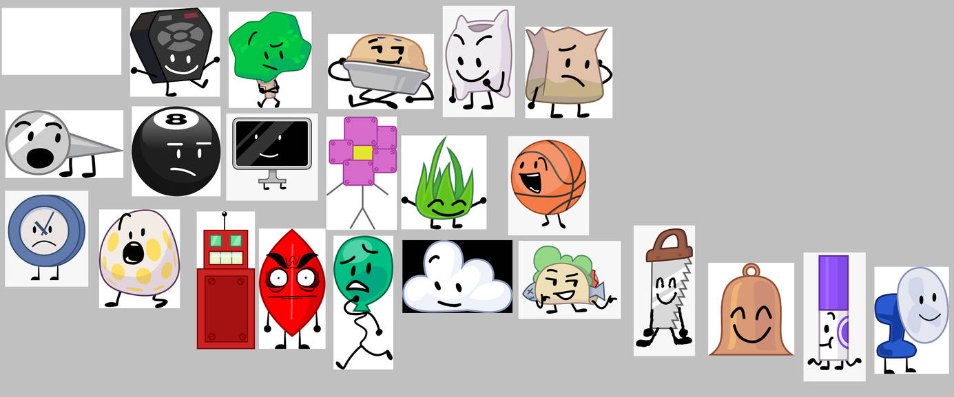 Battle for Dream Island Recommended Characters as by Abbysek on DeviantArt