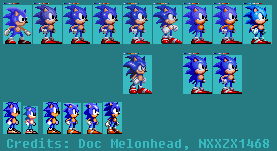 Nxxzx1468's Sonic 3 Prototype JP Edition Sprites by Abbysek on