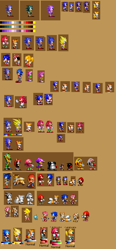 Sonic Sprites image - stevethehedgehog - ModDB