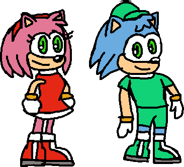 Idle Transparent - Amy with Teenager boy counterpa by Abbysek on DeviantArt