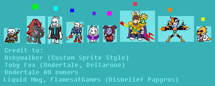 Undertale AU Ink Sans Phase 3 EX Characters in Del by Abbysek on DeviantArt