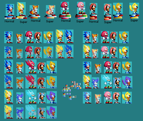 Sonic Mania - Hyper Sonic + Enhanced Super Forms 