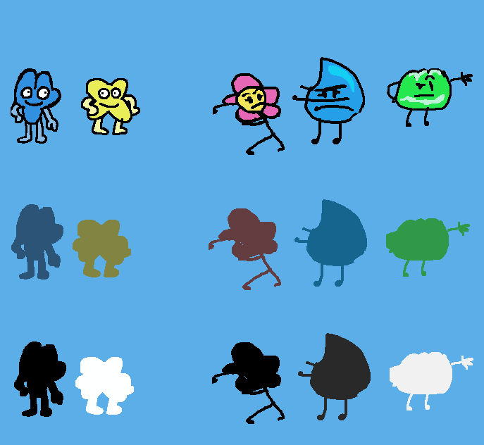Custom Bfb Base BFB Custom Contestants 6 feet social distancing) # by Abbysek on DeviantArt