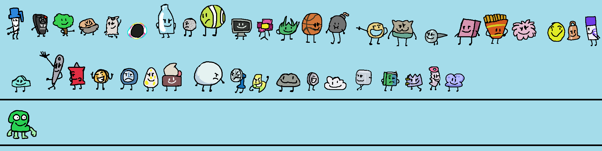 BFDI Pack Collection 7, but TPOT Teams Ep 1 After by Abbysek on DeviantArt