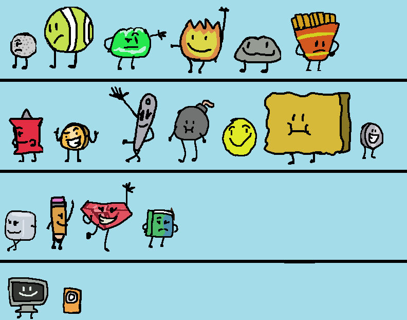BFDI Pack Collection 7, but BFDIA Teams Ep6 by Abbysek on DeviantArt