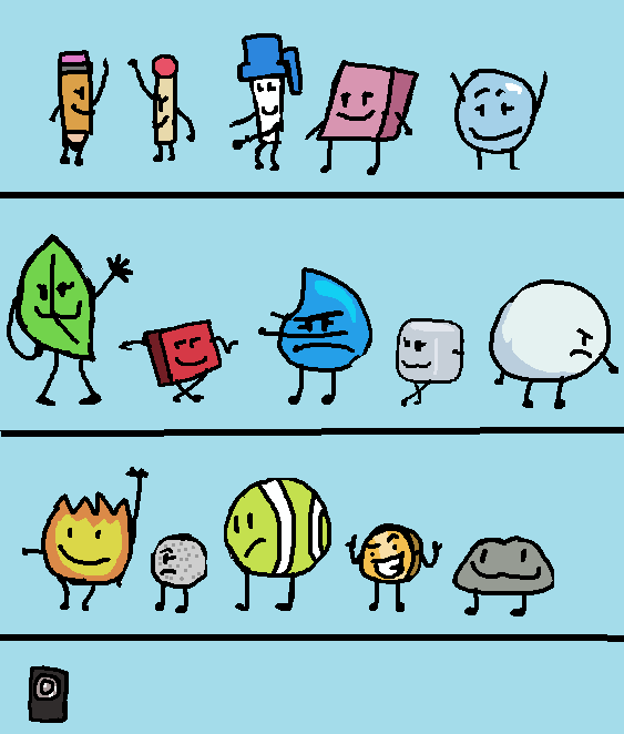 Bfdi Shef BFDI Pack Collection 7, but BFDI Teams 2 by Abbysek on DeviantArt