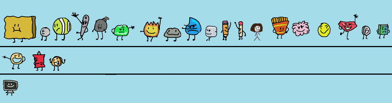 Bfdi Box Set BFDI Pack Collection 7, but BFDIA Teams Ep1 by Abbysek on DeviantArt