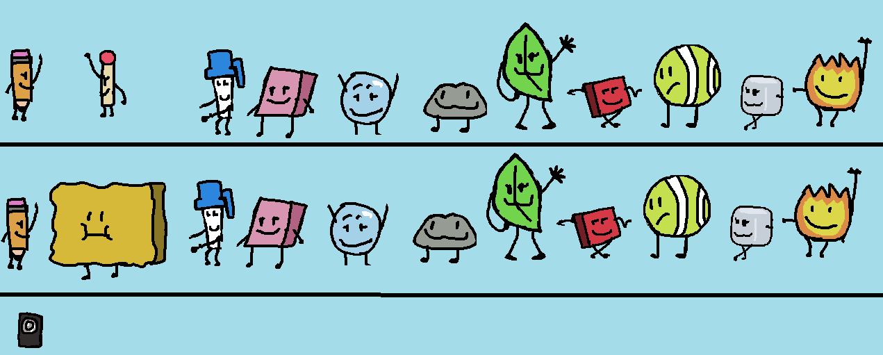 Bfdi Box Set BFDI Pack Collection 7, but BFDI Replacement 1 by Abbysek on DeviantArt