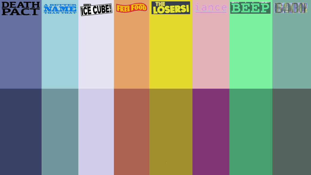 BFB Teams Colors by Abbysek on DeviantArt