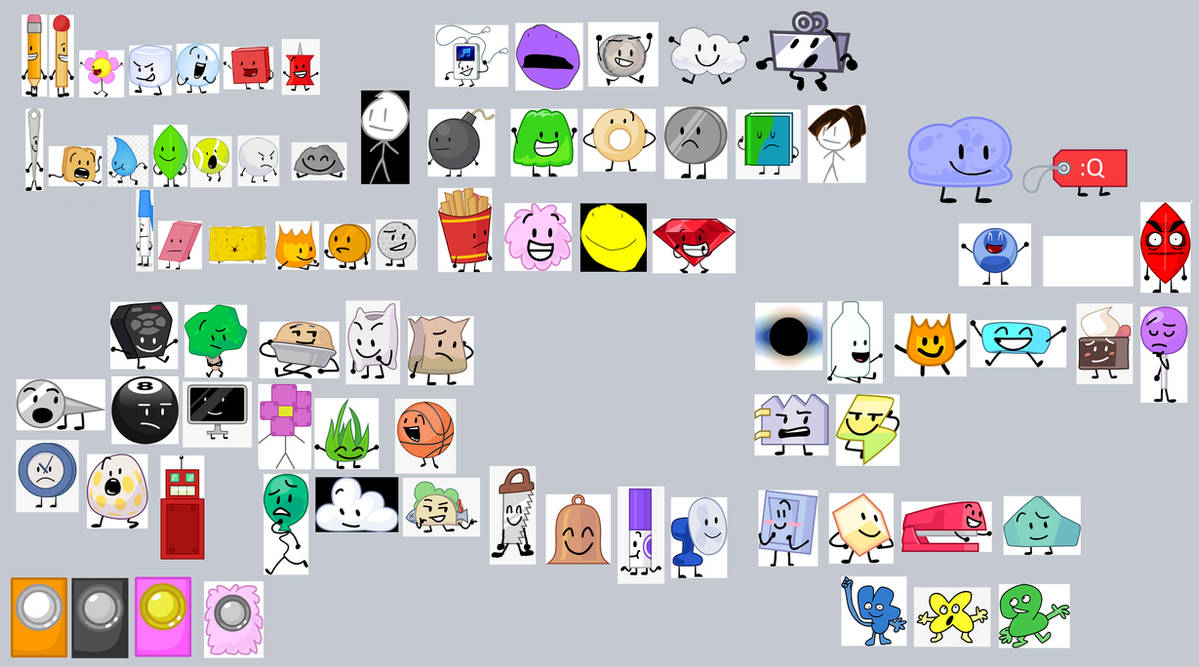 Bfdi Rp Battle for BFDI and The Power of Two Characters as by Abbysek on DeviantArt
