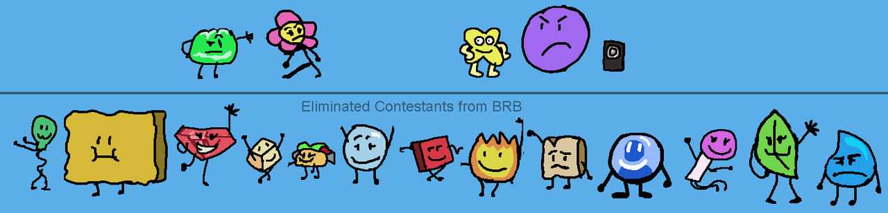 Bfb Evolution BFB (Battle for BFB) Episode 29 Beta Characters bu by Abbysek on DeviantArt