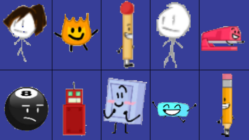 10 Battle for BFDI Contestants that they are still by Abbysek on DeviantArt