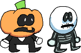 Drawing Sr Pelo Spooky Month Pump And Skid By Abbysek On Deviantart