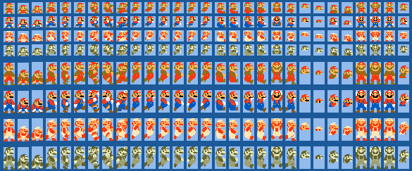 Super Mario Sprite Edits - SMM2 SMB1 Mario (My Cus by Abbysek on DeviantArt