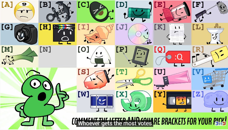 26 BFDI TPOT Recommended Characters to Debut by Abbysek on DeviantArt