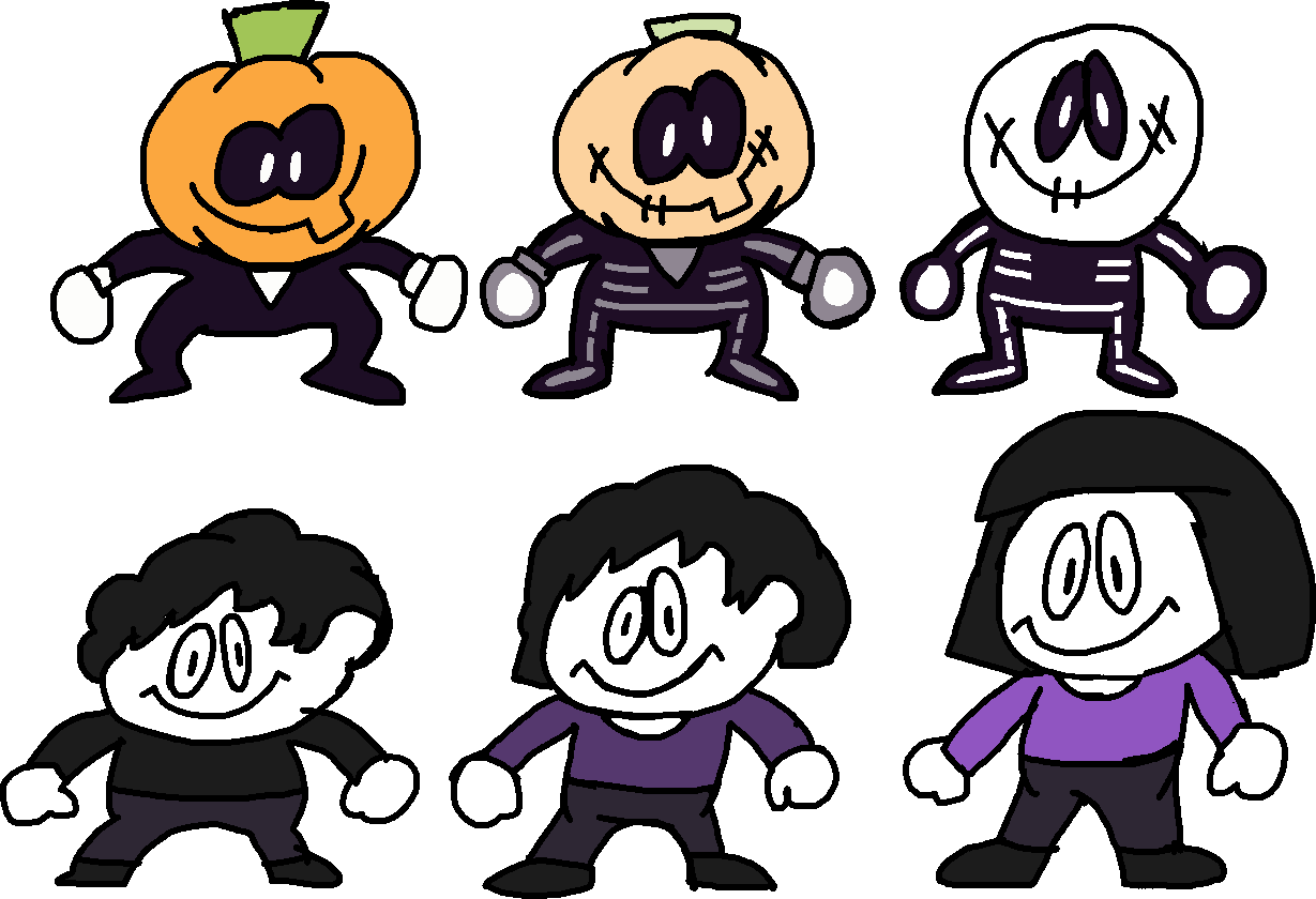 The New Spooky Month 2022 Cast by Abbysek on DeviantArt