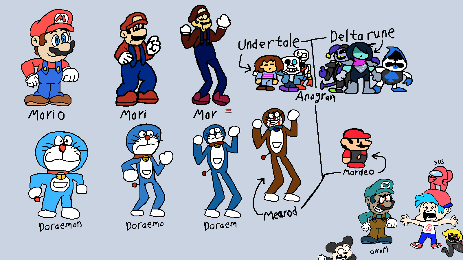 Spring Time Mario Characters My Mario Doodles of Spring Time 2021 by Abbysek on DeviantArt