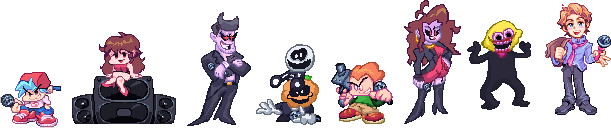 Friday Night Funkin' Pixel Sprite Styled FNF Chara by Abbysek on DeviantArt
