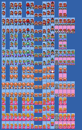 Expanded Custom Super Mario All-Stars SMB2 Section